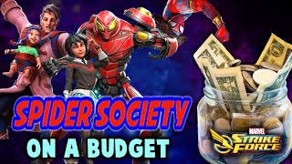 SPIDER SOCIETY Team Building Guide  T4s ISO 8 and More  Marvel Strike Force  MSF [upl. by Humfried423]