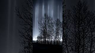 How light pillars form during Alberta winters [upl. by Hamehseer]