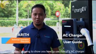 Yinson GreenTech How to use the chargEV AC charger [upl. by Lissy246]