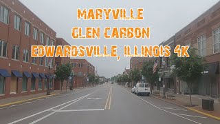 These Metro East Suburbs Are Nice Maryville Glen Carbon Edwardsville Illinois 4K [upl. by Alameda993]