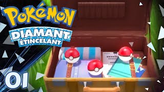 POKÉMON DIAMANT ÉTINCELANT 💎01  Ouisticram Tiplouf ou Tortipouss   Lets Play FR [upl. by Acila]