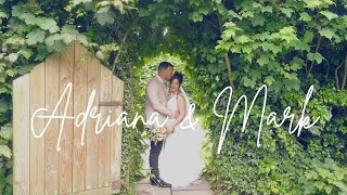 Hornington Manor Wedding Videography  Adriana and Mark [upl. by Thackeray312]