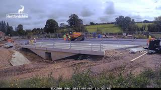 A120 Little Hadham Bypass  Lloyd Taylor Drain Construction [upl. by Angelis630]