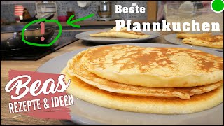 Beste Pfannkuchen wie bei Mutter  Eierkuchen  Basis Teig Rezept [upl. by Leonora]