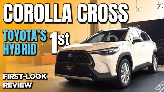 Toyota Corolla Cross Hybrid 2024 in Pakistan  First Look Review  AutoXfinity [upl. by Belldas294]