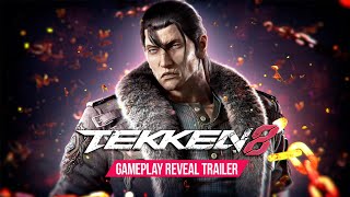 TEKKEN 8 — Dragunov Reveal amp Gameplay Trailer [upl. by Relyuhcs]