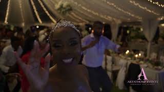 Sandals Barbados Wedding Designed By Artathomp Events and Filmed by cossmic cinematogrpahy [upl. by Eintruok]