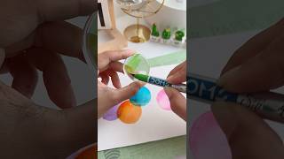 ✨Watercolor Light Cards Tutorial 💡shorts art drawing muktaeasydrawing youtubeshorts [upl. by Horace263]