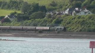 34052 Lord Dowding and RAF Typhoon at Torbay  11th June 2016 [upl. by Leduar263]