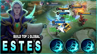 Estes Best Build  Nonstop Heal  Build Top 1 Global Estes  MLBB [upl. by Rehptsirhc]