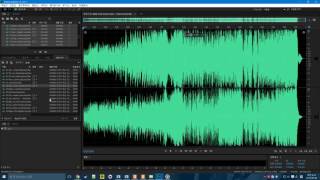 어도비 오디션 일괄처리 Adobe Audition Batch Processing [upl. by Pascha197]