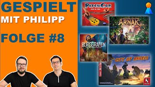 Gespielt 8 mit Philipp  Spieleindrücke der letzten Wochen [upl. by Tnomel]