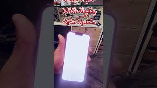 Iphone 13 pro white display after update repair in dibrugarh appleiphone teamiphone iphonexplus [upl. by Eey]