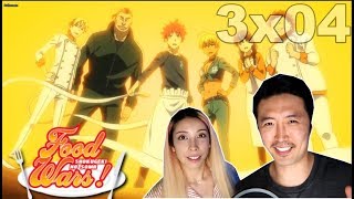 SHOKUGEKI ALL STAR TEAM SHOKUGEKI NO SOMA SEASON 3 EPISODE 4 REACTION [upl. by Beaver]