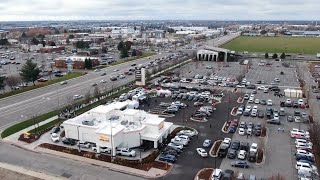 Aerial shots of Meridians InNOut grand opening [upl. by Hannon]