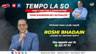 Tempo la So  Michael Jean Louis Recoit Roshi Bhadain [upl. by Childs]