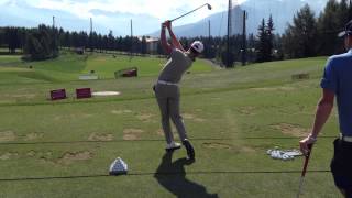 HD Danny Willett Golf swing [upl. by Kcirdor]