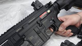 SampT HK416D10RS スポーツライン G2電動ガン サンプル試射 [upl. by Natalina]