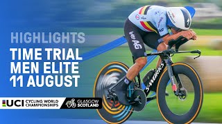 Men Elite Time Trial Highlights  2023 UCI Cycling World Championships [upl. by Armbruster]