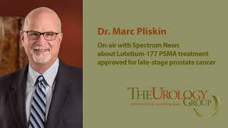 Spectrum News  Dr Pliskin  Lutetium177 PSMA treatment approved for latestage prostate cancer [upl. by Llenet712]