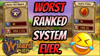 The WORST Ranked System in Gaming History [upl. by Aseel250]