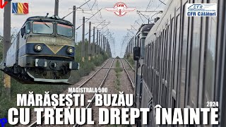 Marasesti  Buzau  Aventura cu trenul cu geam de deschis pe Magistrala 500 [upl. by Inge213]