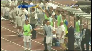 lazio  inter supercoppa italiana 2009 con commento di guido de angelis [upl. by Eiramave]