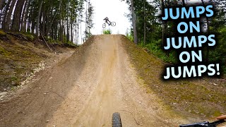 The Bike Park Entirely made of Jumps [upl. by Asseralc]