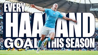 ALL 52 ERLING HAALAND GOALS Man City Season 202223  Every Goal [upl. by Benisch]