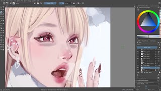 Marin Kitagawa Fanart SPEEDPAINT [upl. by Aggy519]