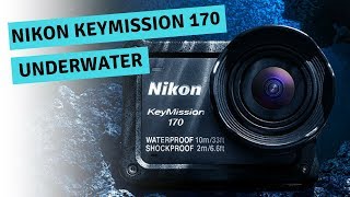 Nikon KeyMission 170 underwater video sample test [upl. by Menard621]