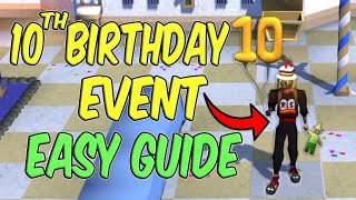 OSRS 10th Birthday Event Guide Quick amp Easy OSRS ANNIVERSARY 2023 [upl. by Naesal]