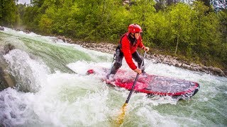 Dan Gavere Starboard Whitewater SUP Instructional Bracing [upl. by Elrod979]