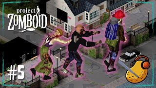 Clearing The Port  Lets Play Modded Project Zomboid Cherbourg  Ep5  Build 4156 [upl. by Aneris]