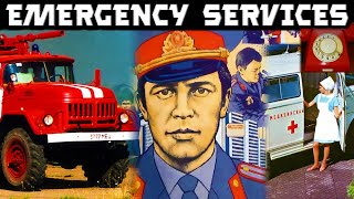 Soviet Emergency Services 01 Firefighters 02 Police 03 Ambulance 04 Gas Service USHANKA DIGEST [upl. by Eilsil]