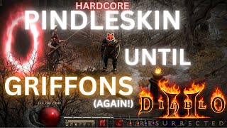 I KILLED PINDLESKIN 18736 TIMES TO GET A GRIFFONS  Diablo 2 resurrected [upl. by Leizahaj]