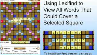 Find Every Scrabble Word That Can Be Played to Your Board [upl. by Bremble]