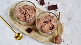 Vegan Chocolate Mousse Mousse Au Chocolat [upl. by Mcroberts]