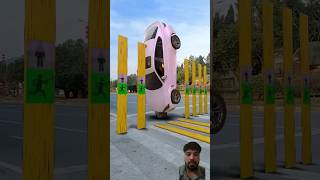 Very userfriendly zebra crossing design 3D Special Effects  3D Animation shorts vfxhd car [upl. by Anilat]