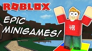 EPIC MINIGAMES Roblox [upl. by Dove]