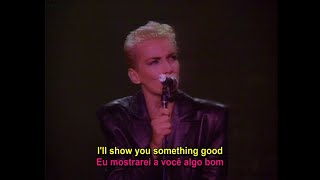 Eurythmics The miracle of Love 1987 legendada Inglês  PT subtitles En  PT  original quality [upl. by Ayahsey]