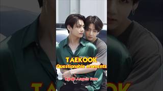 Taekook Questionable Moments❓🐰🐻😳🫣V and Jungkook suspicious moments Taekook new shorts 2024 [upl. by Aisan]