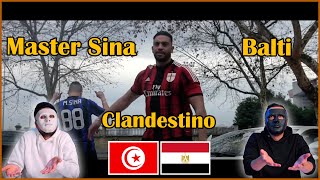 Master Sina ft Balti  Clandestino 🇹🇳 🇪🇬  Egyptian Reaction [upl. by Anahsar]