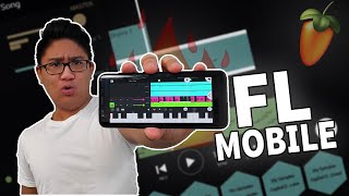 MAKING A HARD TRAP BEAT WITH FL STUDIO MOBILE FL Studio Beatmaking Video [upl. by Ehudd9]