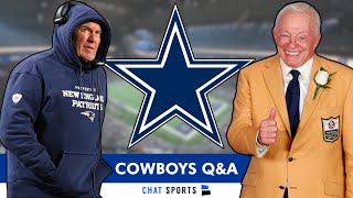 Cowboys Rumors On Deion Sanders Bill Belichick Or Al Harris As Head Coach  Asim Richards  Mailbag [upl. by Tubb]