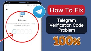 How to fix telegram verification code problem solve  Telegram Code Not Showing [upl. by Ducan]