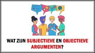 Uitleg subjectieve en objectieve argumenten voorbeelden  Betekenis subjectief en objectief [upl. by Dot]