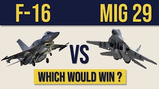 F 16 vs MiG 29  Which would win [upl. by Ploch802]