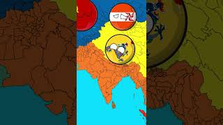 Soviet Union betrayed Qing and Akhand Bharat 😱⚔️ Part 16 shorts countryballs [upl. by Arleyne369]