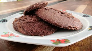 BISCOTTI al CIOCCOLATO senza BURRO e UOVA brutti ma BUONISSIMI [upl. by Krueger]